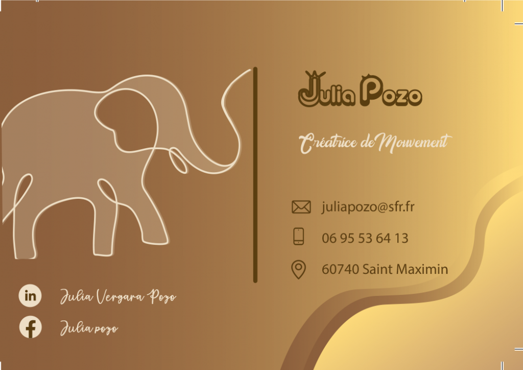 carte de visite recto calicomcrea